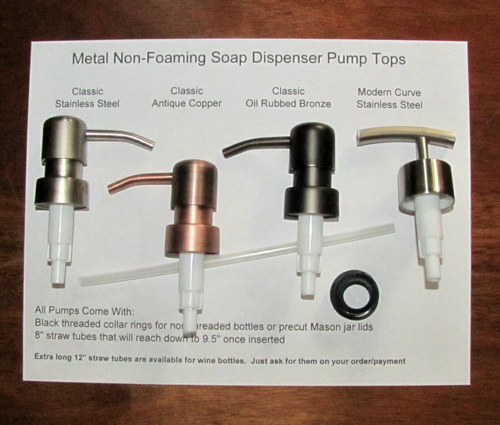 Soap Dispenser Pump Replacement For Wine Liquor Bottle Jack Daniels Mason Jar