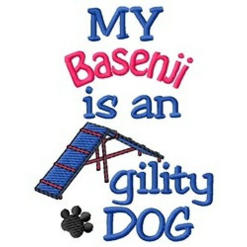 My Basenji is An Agility Dog Short-Sleeved Tee - DC1782L