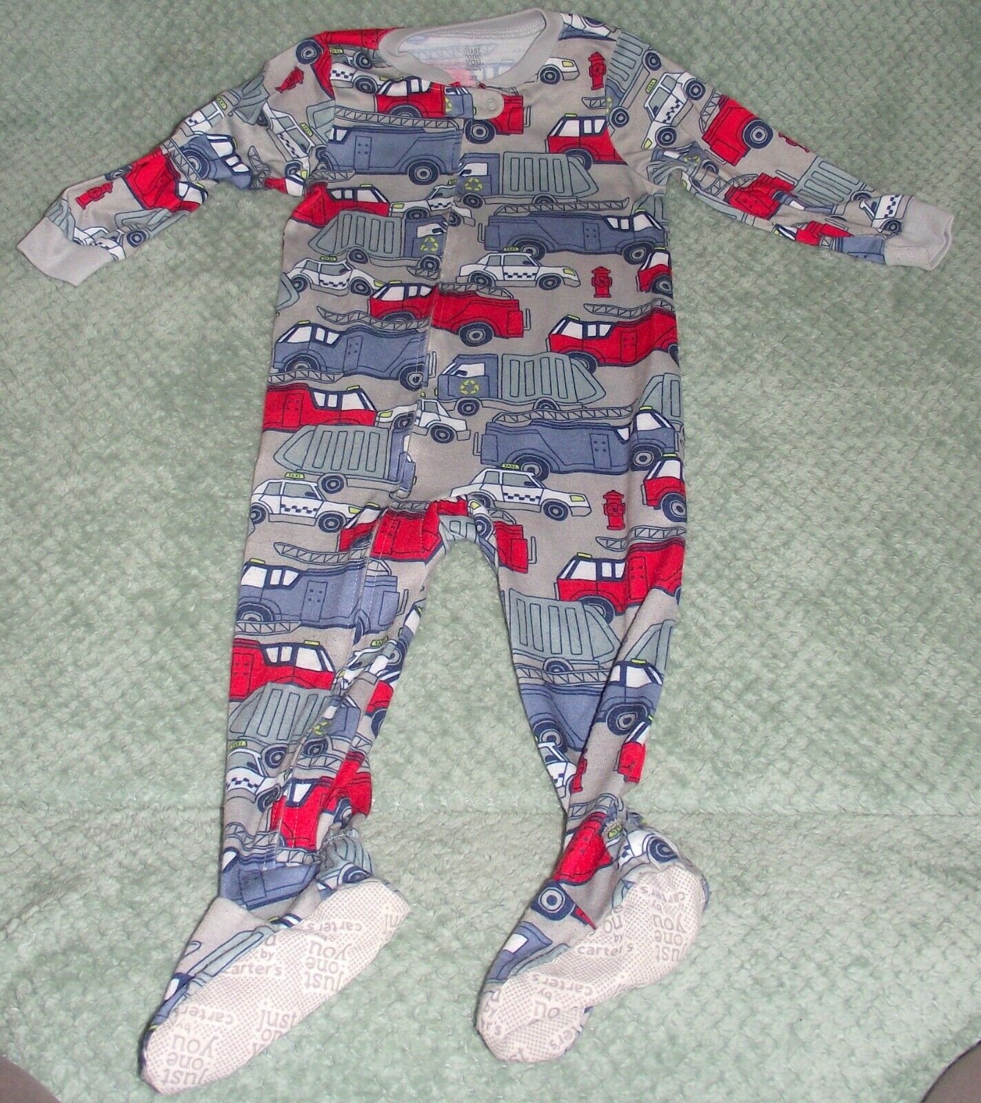 JUST ONE YOU by CARTER'S Footie Pajamas~~Toddler Boys Sz 2T